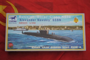 Bronco NB5023  Russian Borei Class K550 Alexander Nevskiy SSBN Submarine